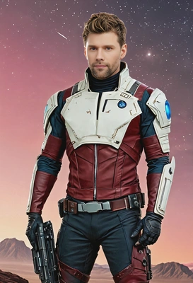 like Star-Lord, on a distant planet