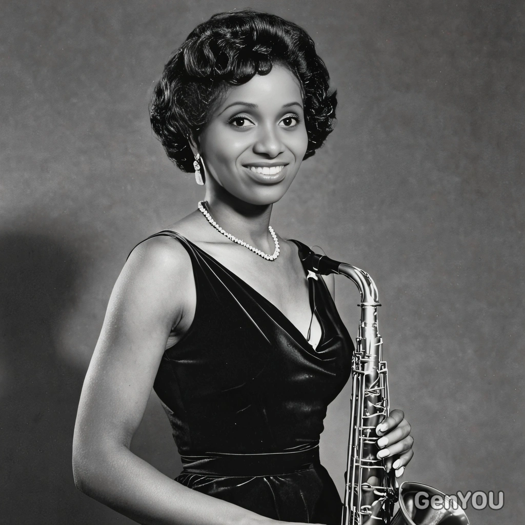 A 1950s jazz musician