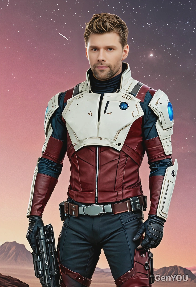 like Star-Lord, on a distant planet