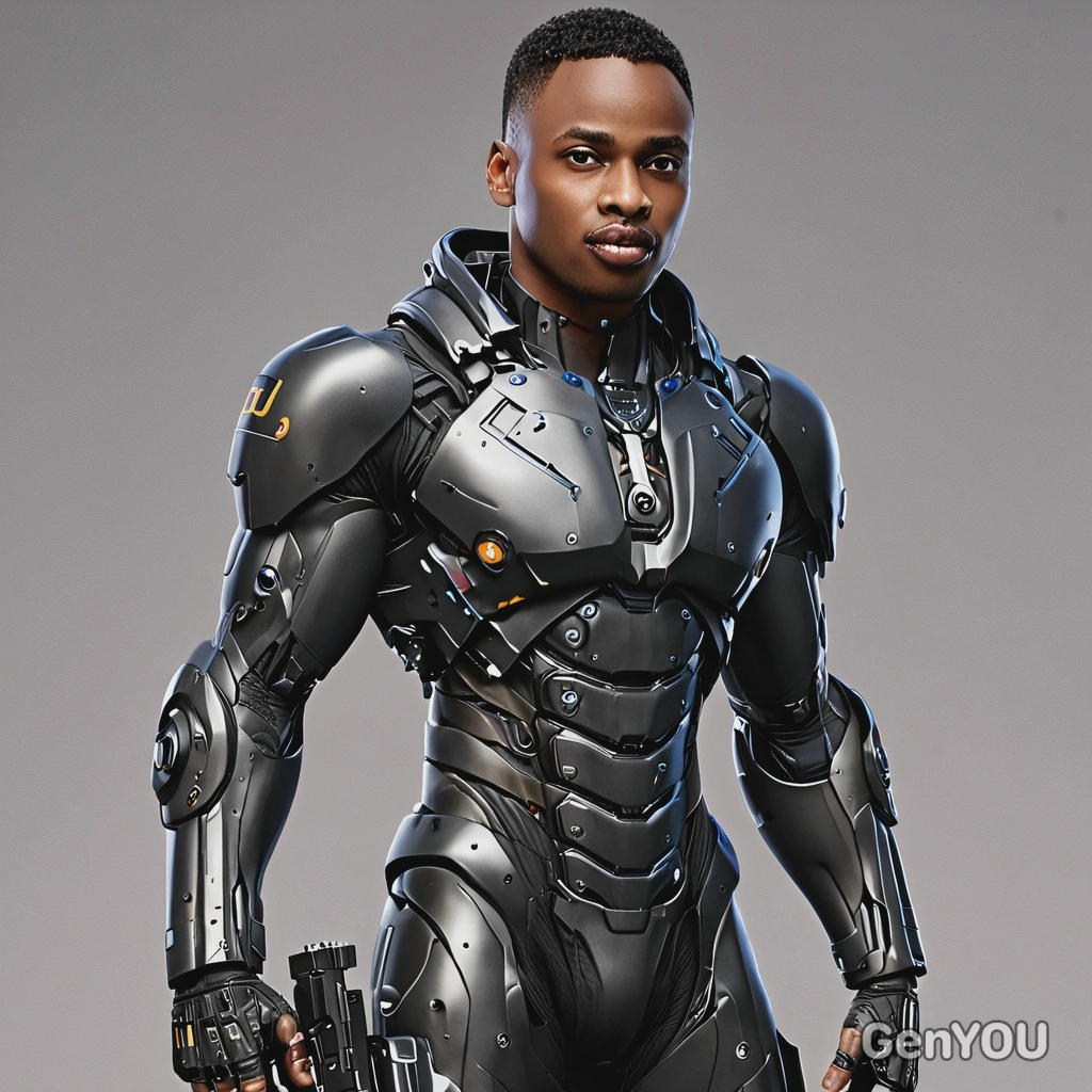 A cybernetically enhanced soldier