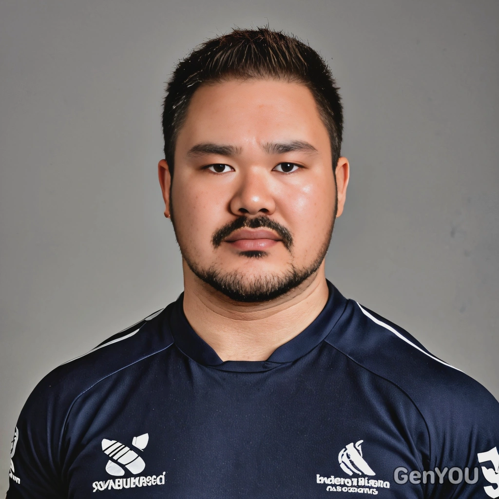 as a rugby union player