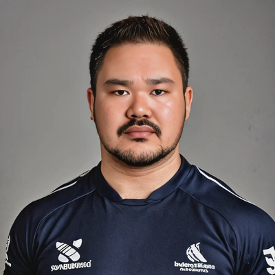 as a rugby union player