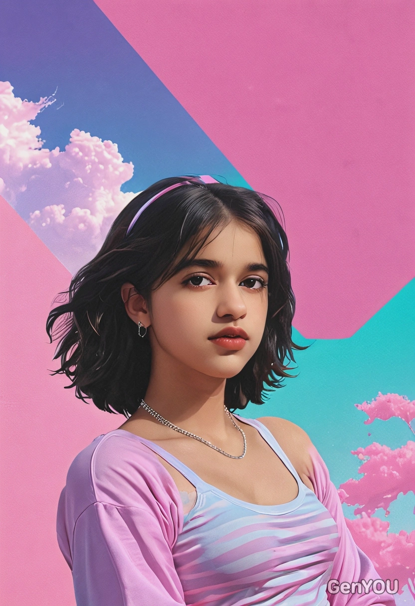 Vaporwave core aesthetic