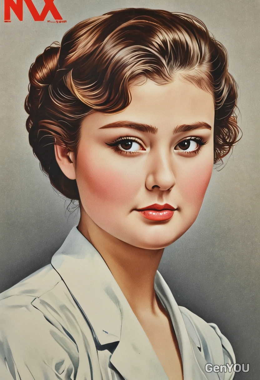 on a XX century poster