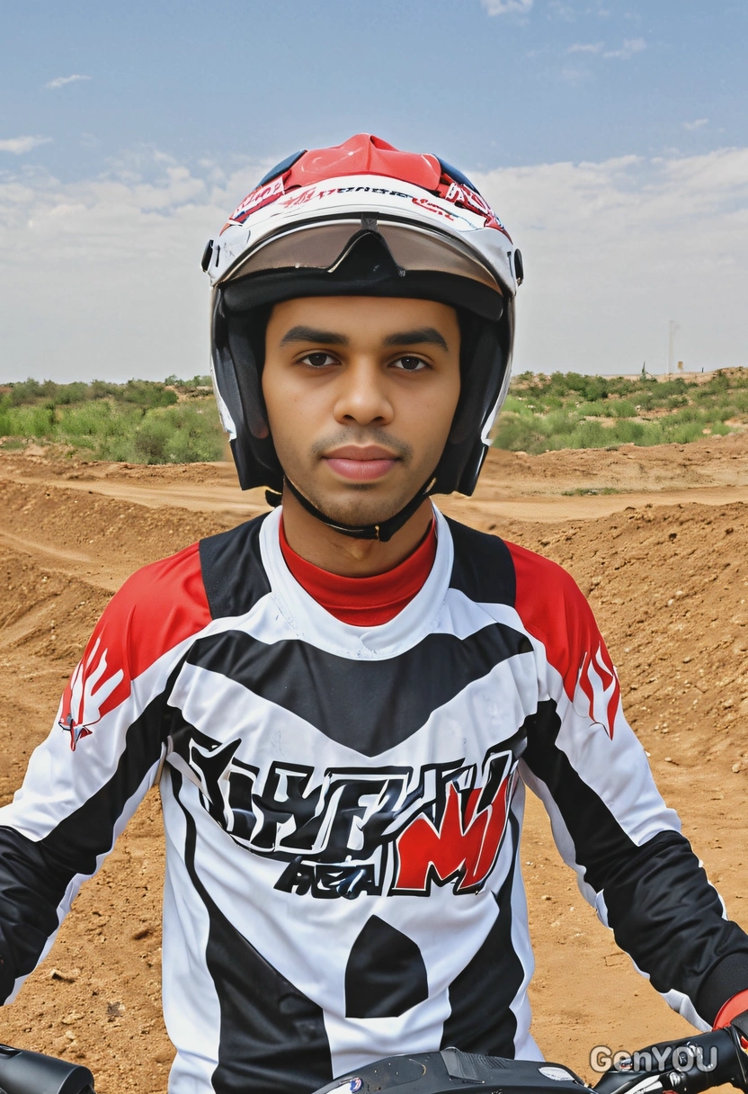 As a motocross driver 
