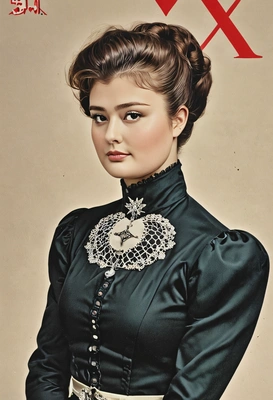 on a XX century poster