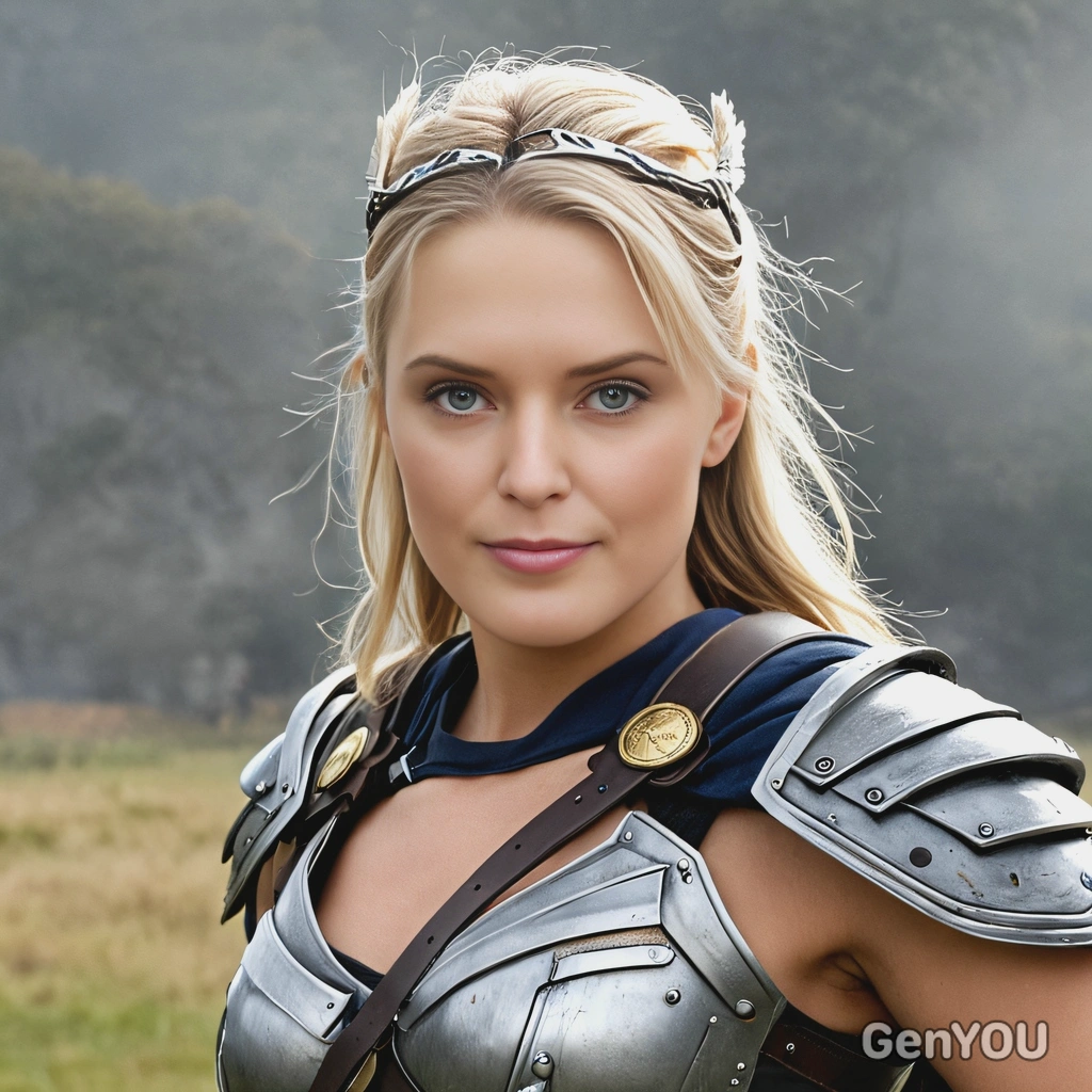 like Valkyrie, on a battlefield