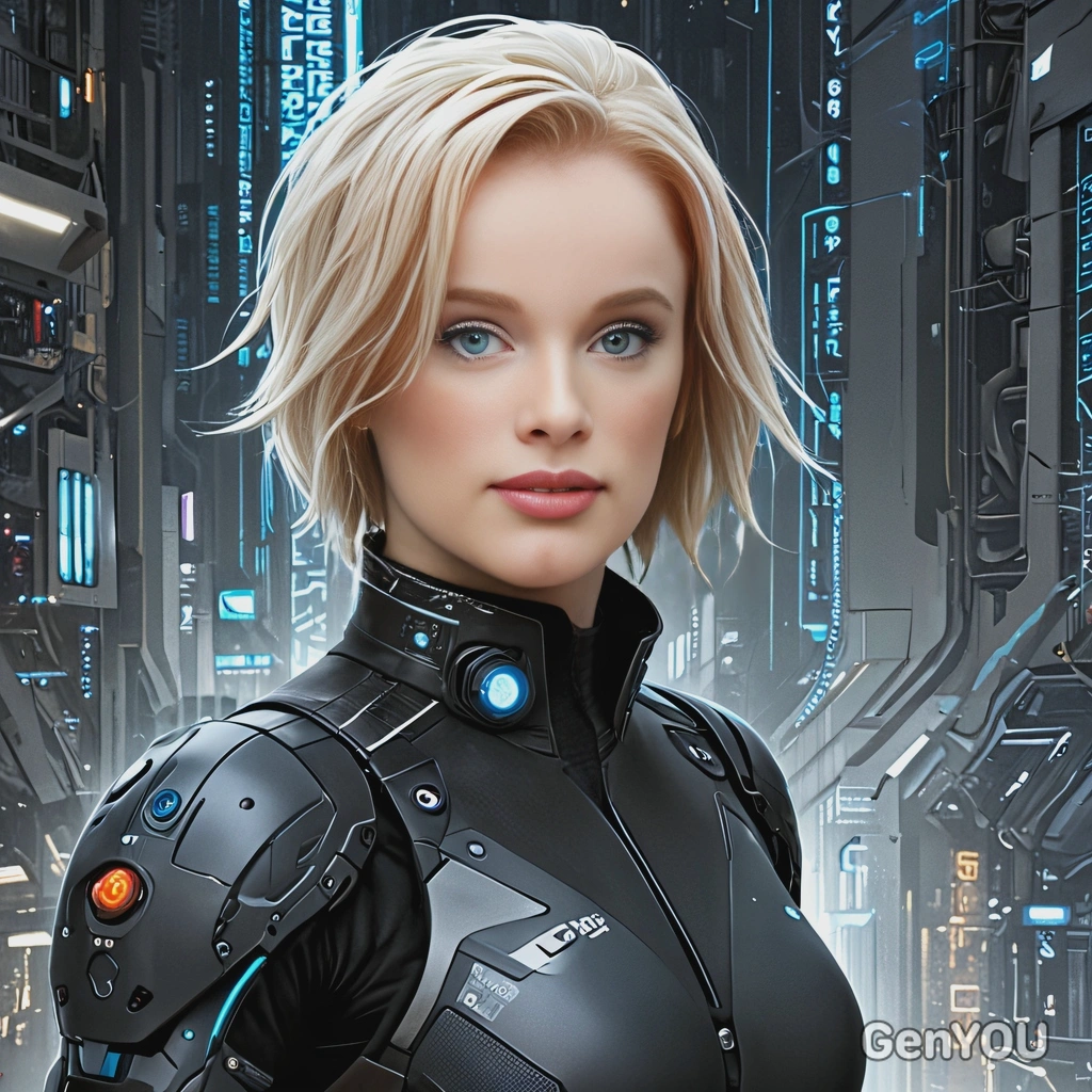 as a netrunner, immersed in a digital world of floating data streams and virtual architecture